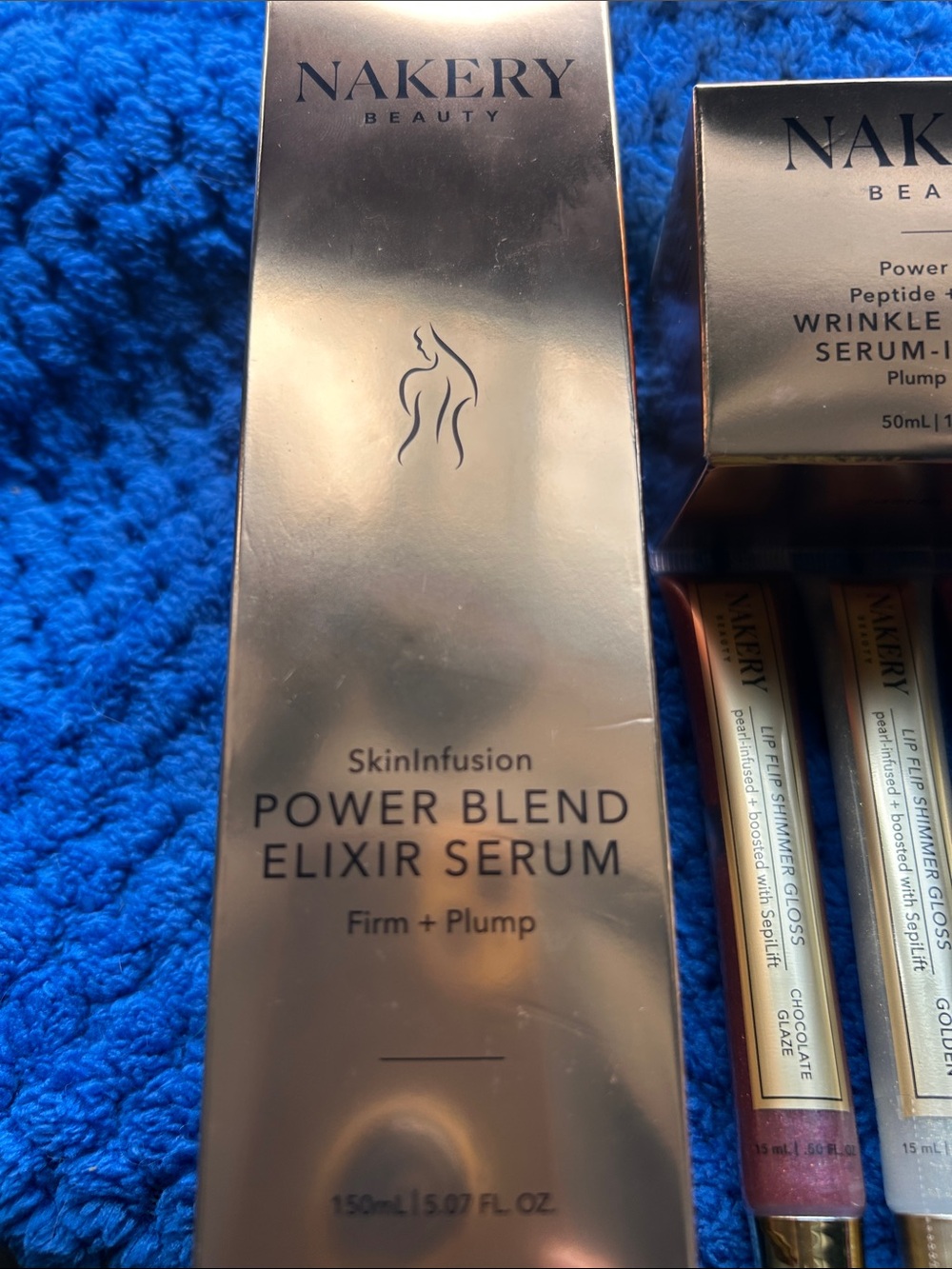 Nakery Beauty Diamond Glow Perfecto Moisturizer 6 Piece Kit FACTORY SEALED - Picture 9 of 15